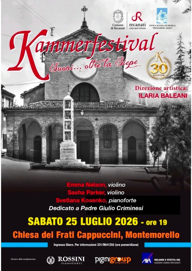 Nuovo concerto per il Kammerfestival