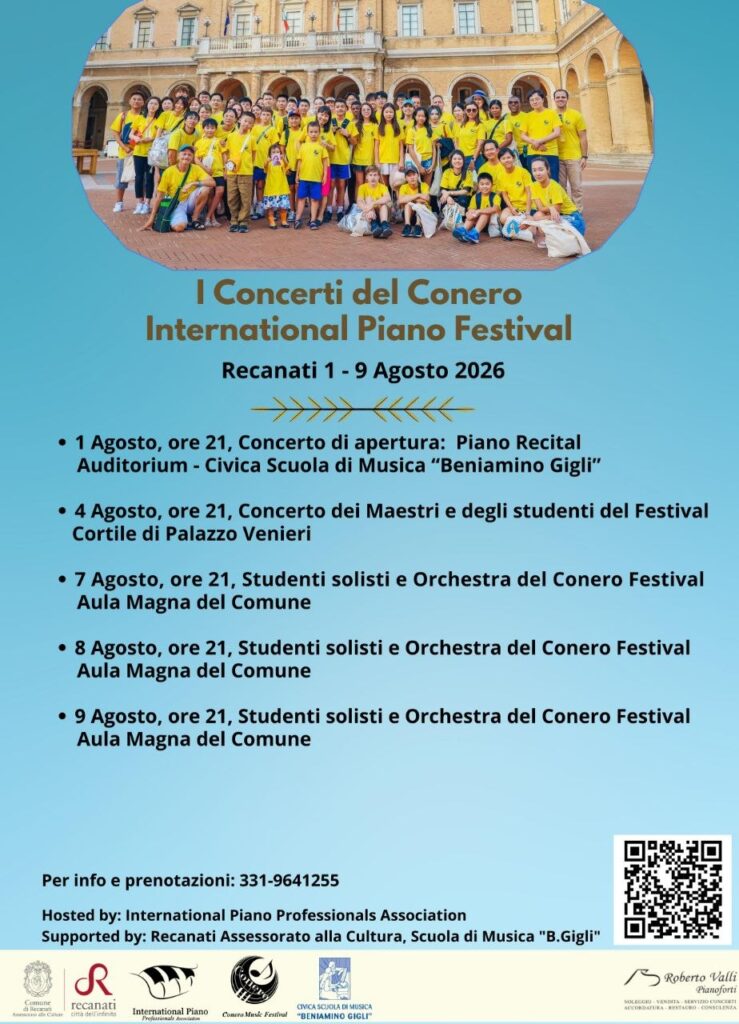 Conero International Piano Festival 2026