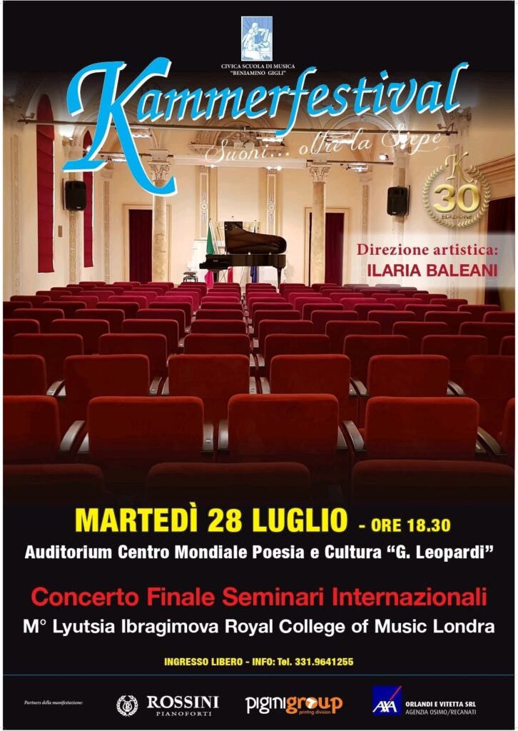 Concerto finale Seminari Internazionali