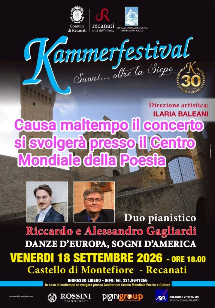 Kammerfestival al Castello di Montefiore
