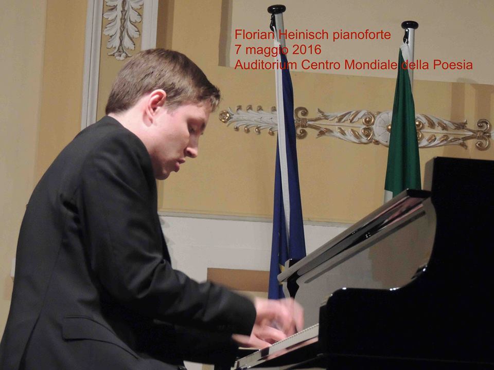 FLORIAN HEINISCH pianoforte 7 maggio