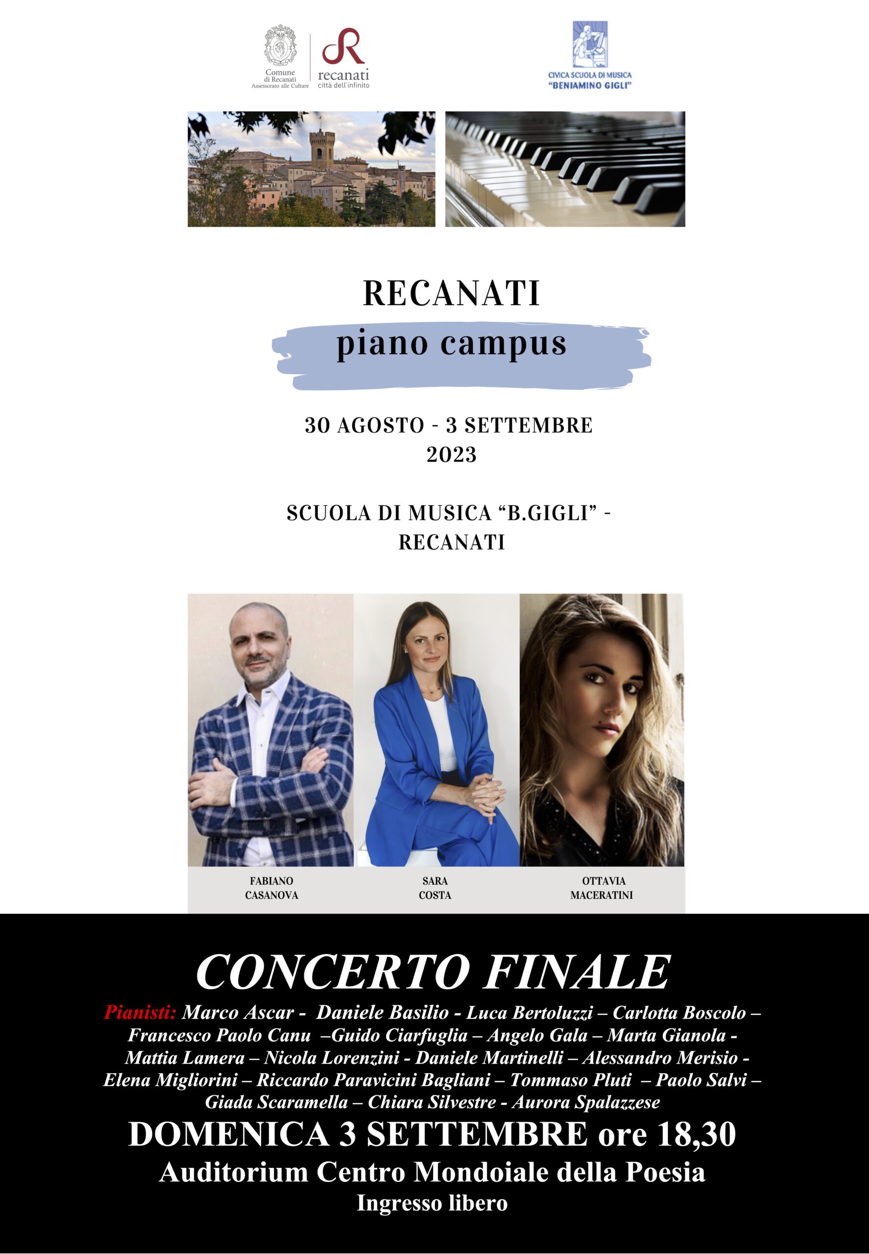 Piano Campus Concerto 2023